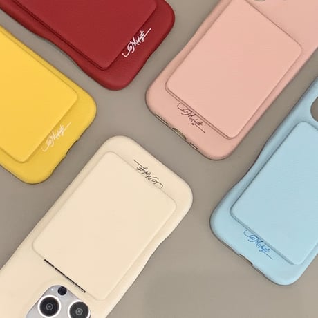 スタンド付鏡 レザー iPhone17/17Proケース 耐衝撃 iPhone17ProMax/16/15/14カバー 高品質 頑丈 上品 オシャレ[M5933]