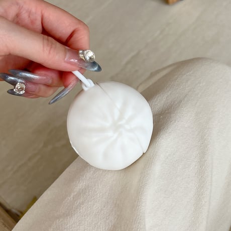 まんじゅう Airpods4ケース ギフトにおすすめ AirpodsPro2ケース airpods3/2カバー リング付き 面白い 食べ物デザイン[M5387]