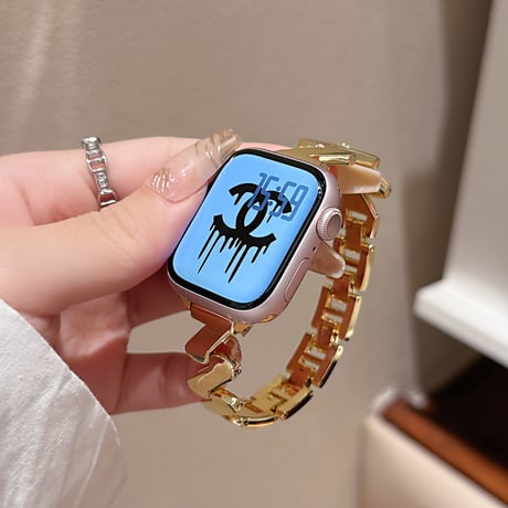 高級感 AppleWatchバンド おしゃれ金属 アップルウォッチバンド Series10/9 Ultra series8 7 6 5 4  3 2 SE SE2 高品質 セレブ愛用[M5252]