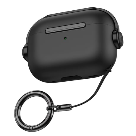 スタンド付 Airpods 4ケース リング付 シンプル AirpodsPro2ケース  airpods3カバー 耐衝撃 マット指紋防止 取り外しが簡単 [M4915]