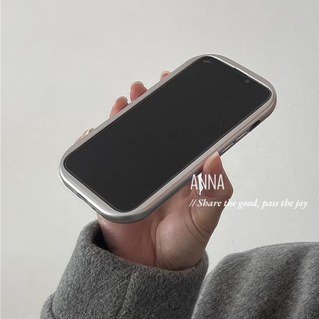 ハート鏡グリップ iphone15/15proケース  シルバー iphone13/14pro/12/11カバー  可愛い シック 便利 多機能[M3950]