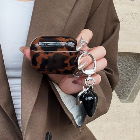 琥珀色 Airpods 4ケース 美しい Airpodspro2/proカバー Airpods3/2 秋冬に大人気 シック プレゼントにおすすめ[M4743]