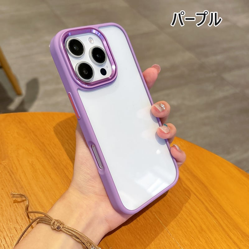 iPhone16Pro/16Plusケース 丈夫耐衝撃 クリアiphone15pro/14/1