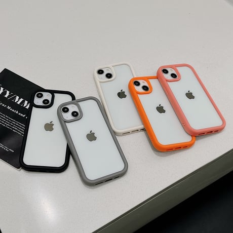 シンプル  iPhone15/15Proケース 頑丈耐衝撃 iPhone14/13/12proケース 黄ばまない 耐久性あり[M3900]