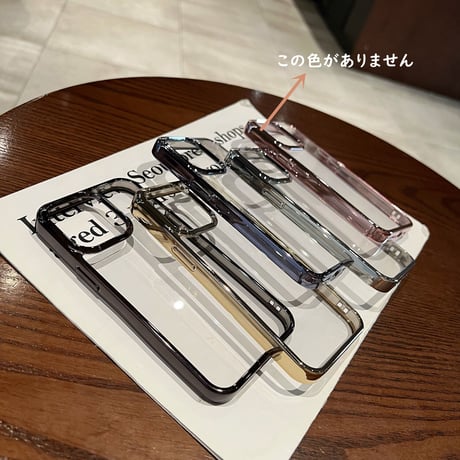 高透明黄ばまない iPhone14pro/14promaxケース  高品質メッキ アイフォン13pro/12proカバー 高級感  頑丈  シンプル 男女兼用[M2547]