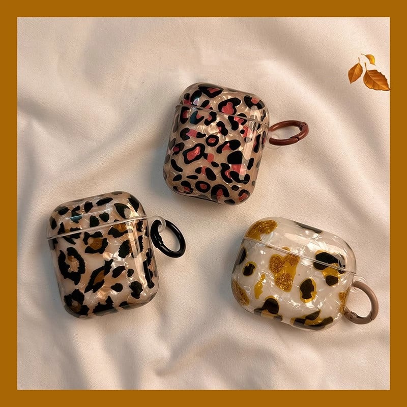 Airpods 4ケース ヒョウ柄 Airpods3/Pro2ケース アニマル柄 airpod