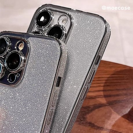 キラキラ iPhone15/15plus/15proケース オシャレ ラメ入り iPhone14/13proカバー  カメラ保護カバー付 綺麗 女子力アップ [M3560]