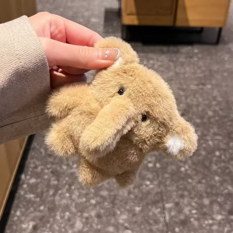 象ぬいぐるみ Airpods4ケース もふもふ AirpodsPro2ケース airpods3/2ケース ギフトにおすすめ めっちゃ可愛い[M5484]