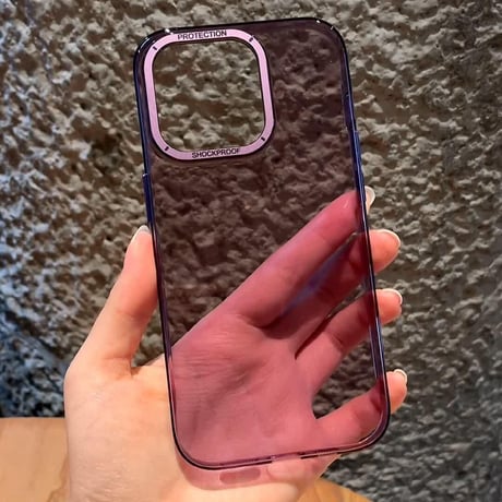 高透明感黄ばまない iPhone14pro/14promaxケース ハード iphone13/13promaxカバー  薄型  金属カメラ枠/ボタン 頑丈[M2313]