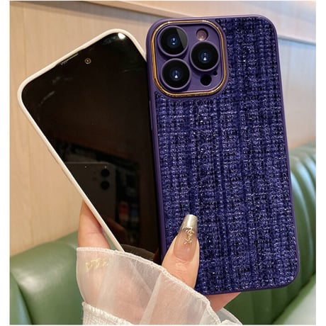 有名人愛用 iPhone14/14proケース レンズ保護フイルム付 アイフォン13pro/12/11カバー お揃い 布 プレゼントにおすすめ[M2470]