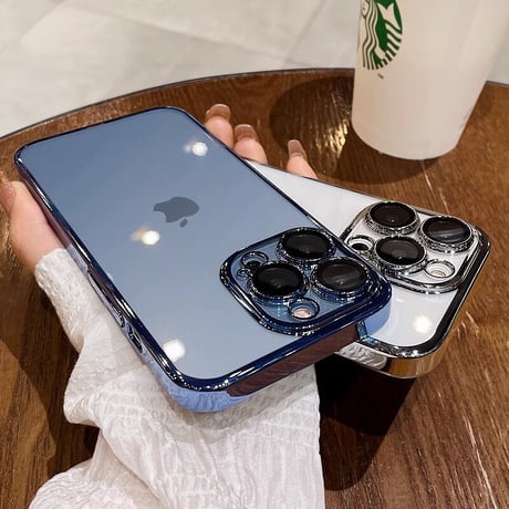 黄ばまないクリア iPhone15pro/14promaxケース  カメラフィルム付 スピーカー防塵網付 高透明 ハードアイフォン13/12カバー 全面保護 軽量耐衝撃[M2262]