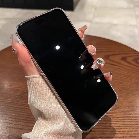 クリア iPhone15pro/15promaxケース MagSafeリングスタンド付 iPhone14pro/13/12カバー 黄ばまない 薄型 [M4127]