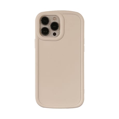 シンプル iPhone14/15proケース 無地 アイフォン13/12pro/11カバー高級感 男女兼用 お揃いソフトケース[M2831]