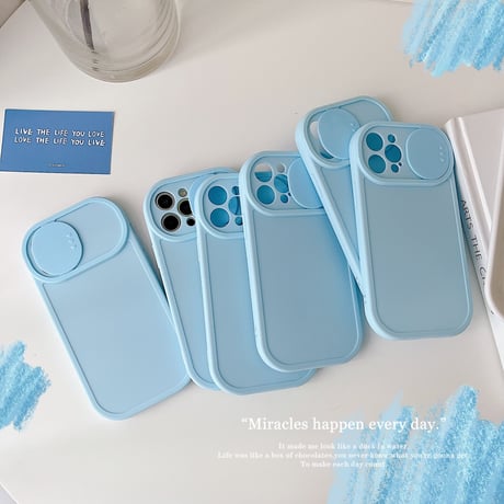 カメラレンズカバー付き iphone13/12promaxケース  シンプル iphone11/XSカバー カラフル  お揃い 頑丈[M1926]