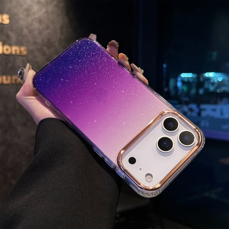 キラキラ iPhone17/Airケース 星の空 きれい iPhone17ProMax/17Proカバー 大人可愛い 輝く美しい [M5688]