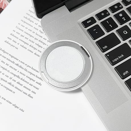 可愛いMagSafe対応スマホリング グラデーションカラー 磁石グリップ マグネット式スタンド 便利 ギフトに最適[M4862]