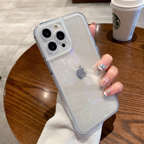 キラキラしたシール  お洒落 iphone16/15/14/13/12/11ケース対応   可愛い 光る 取り付け/取り外し自由 ファッションセンスいい[M2145]