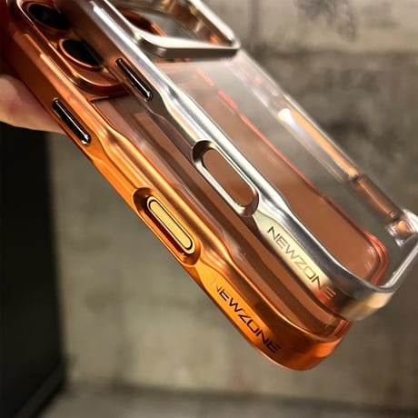 グリップ性 iPhone17Pro/17promaxケース かっこいい  iPhone17/Air/16Proカバー 耐衝撃 落下防止 高級感  [M3964]