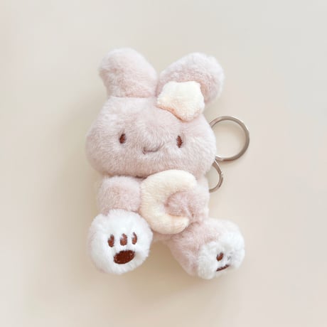 兎ぬいぐるみ Airpods 4ケース モフモフ Airpods3/Pro2ケース airpodsproカバー 柔らかい 可愛いギフトにおすすめ [M5142]