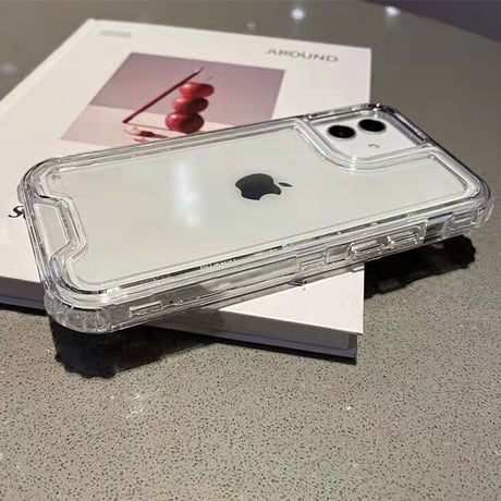 【iPhone16Pro対応】耐衝撃最強 iphone15Plus/14promaxケース  頑丈 アイオン13/12proカバー 高透明感 黄ばまない 耐久性あり [M2229]