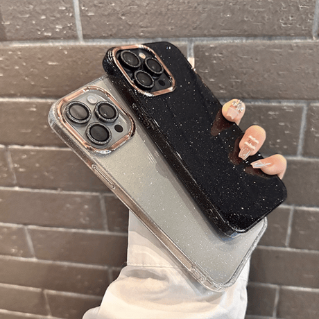 iPhone16Pro/16ケース キラキラ 大人可愛い クリアiPhone15Pro/14ProMax/13ケース 黄ばまない トレンド大人気 [M4675]