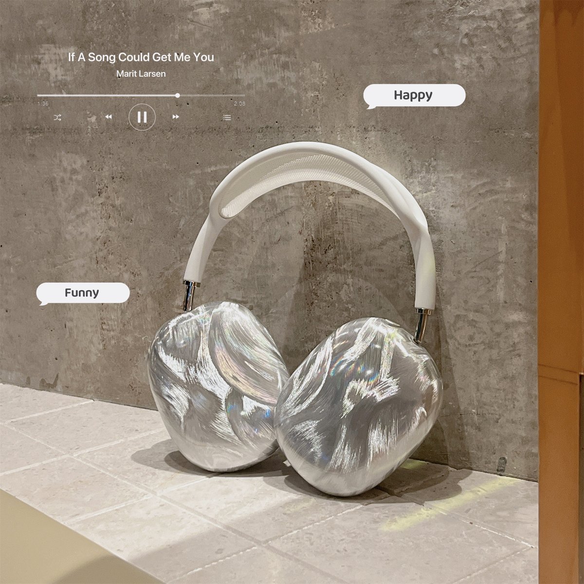 キラキラ AirPodsMaxケース おしゃれ エアーポッズ マックス専用カバー