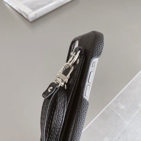 小銭入れ付き アイフォン15/14proカバー 革製 iPhone13mini/12/11proカバー 高品質 12色 スタンド 小銭/カード/お札/鍵収納可[M3233]