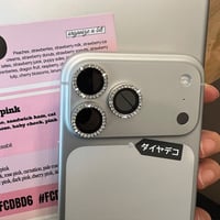 ダイヤ カメラ保護カバー レンズフィルム iPhone用 キラキラ 頑丈 ハンドメイド おしゃれ diy 魅力的なスマホ ギフトにおすすめ[M6064]