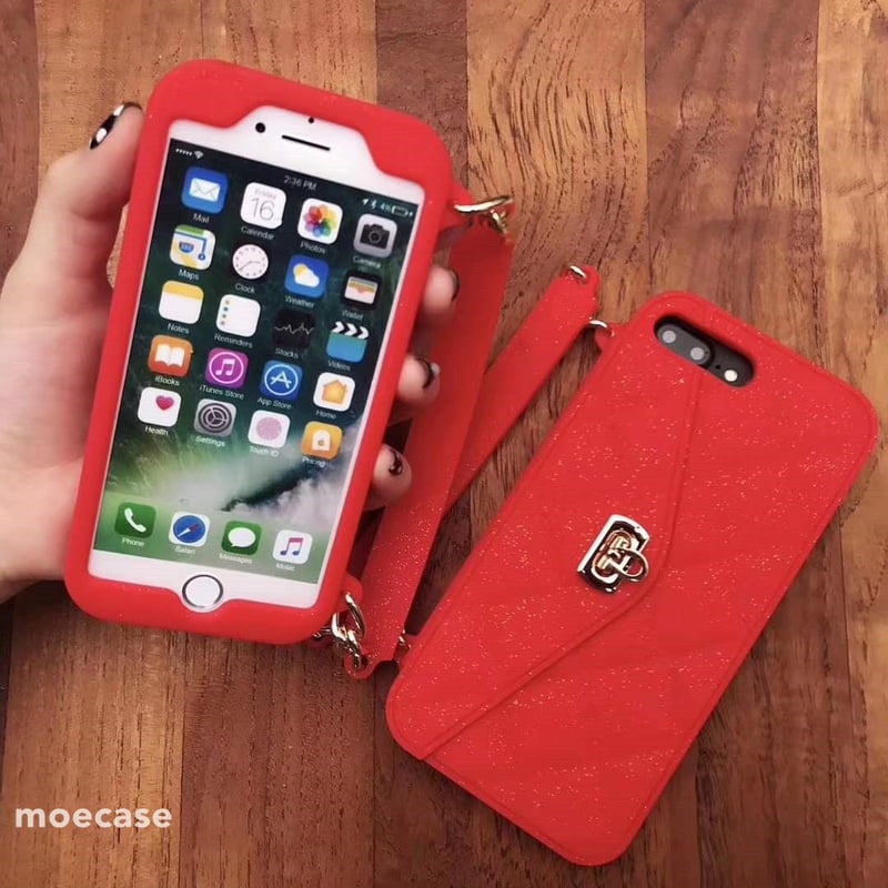 カード入れ iphoneXS/XS MAXケース 小銭付き 可愛いシリコン製 