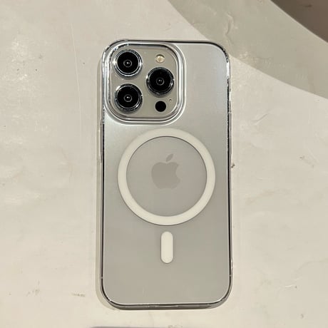 マグセーフ対応 高透明iphone16pro/15ケース  指紋付きにくいアイフォン14/13pro/12クリアケース シンプル 品質いい ハードケース[M3221]