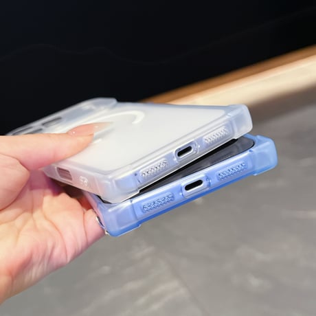 スクエア iPhone17ProMax/17Proケース 指紋防止 マット仕上げ MagSafe対応 iPhone17/Air/16/15カバー カメラ保護 耐衝撃[M5821]