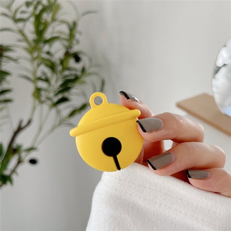 ブルドッグ AirTag ケース  キュート猫の爪 ベル エアタグ保護カバー 高品質ソフトケース  紛失防止M502