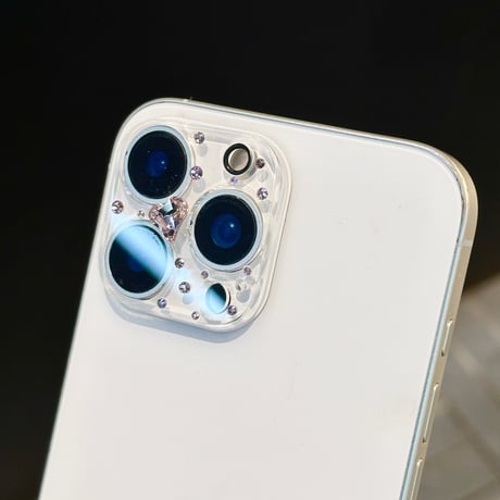 ダイヤカメラカバー iPhone17 iPhone17Pro iPhone17ProMax ガラス保護フィルム キラキラ おしゃれ きれい 人気[M6069]