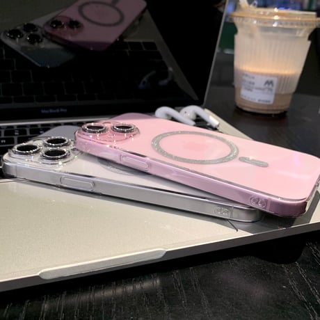 高透明 iPhone15pro/15plusケース マグセーフ対応 黄ばまないクリアアイフォン14/13proカバー 黄ばまない[4349]