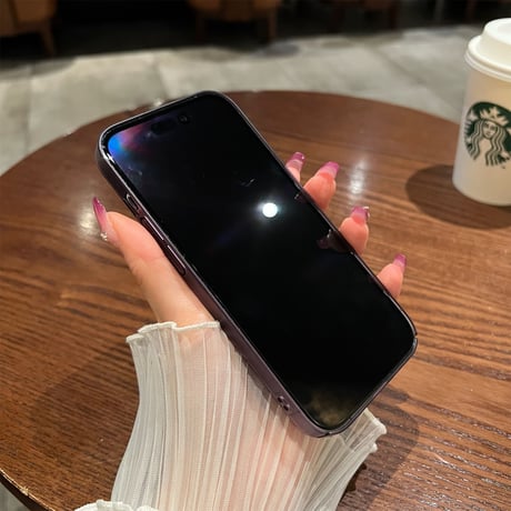 マグセーフ対応 iPhone14/14proケース マット 指紋付かない アイフォン13/12proカバー  シンプル 半透明  お揃い[M3231]