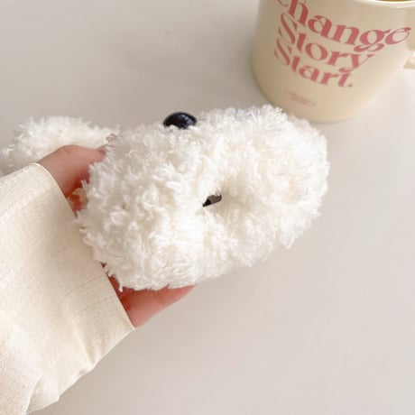 犬ちゃん Airpods 4ケース ニット 第4/3/2世代 AirpodsPro2/Pro1カバー 柔らかい 面白い[M4679]