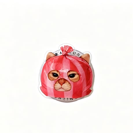 猫ちゃん マグネット式 スマホリング 磁石グリップスタンド 便利 かわいい ギフトに最適 [M6340]