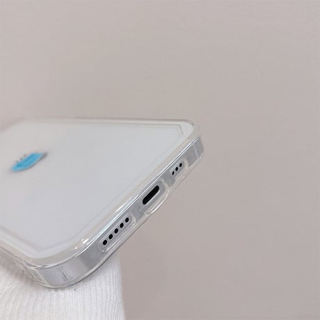 可愛いマスク iphone13mini/13promaxケース  クリア iphone12/11promaxカバー  面白い 耐衝撃 シンプルM998