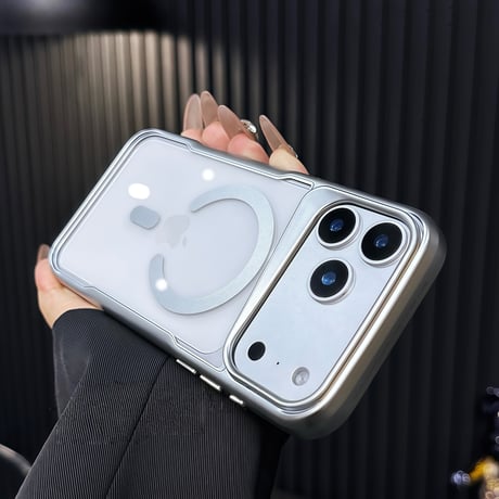 カッコイイ iPhone17Pro/17promaxケース グリップ性いい MagSafe対応 iPhone17/Air/16カバー 耐衝撃 滑り止め 落下防止 高級感  [M5736]