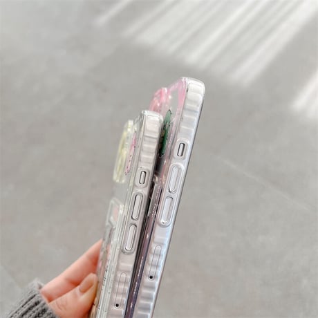 カード入れ付 恐竜柄 iphone13/13promaxカバー  さりげないお揃い アイフォン12/11proケース   可愛い  透明 友達/恋人/親子とペア M1465