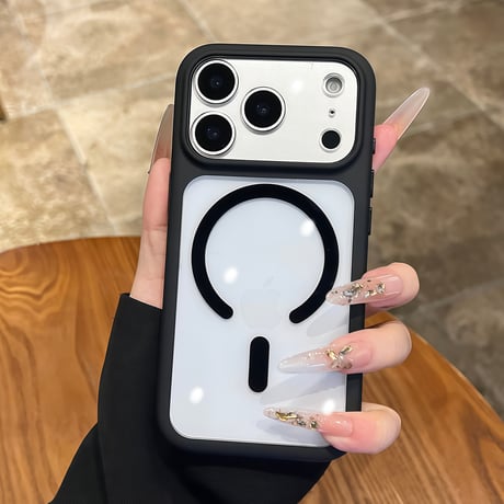 iPhone17Pro/17ProMaxケース 高品質 MagSafe対応  iPhone/Airケース カメラカバー カメラコントロールボタン保護カバー耐衝撃 高級感 [M5776]