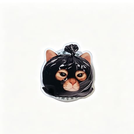 猫ちゃん マグネット式 スマホリング 磁石グリップスタンド 便利 かわいい ギフトに最適 [M6340]