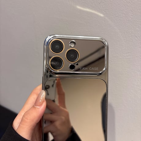 メタルミラー iPhone17Pro/17ケース 耐久性に優れる iPhone16ProMax/15Pro/14ケース カメラ保護 便利人気品[M6531]
