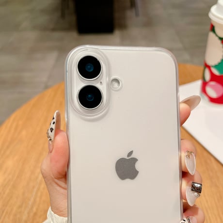 スタンド付 iPhone16plus/16proケース マット 指紋防止 iPhone15Promax/14/13miniカバー 薄型軽量 シンプル [M5403]