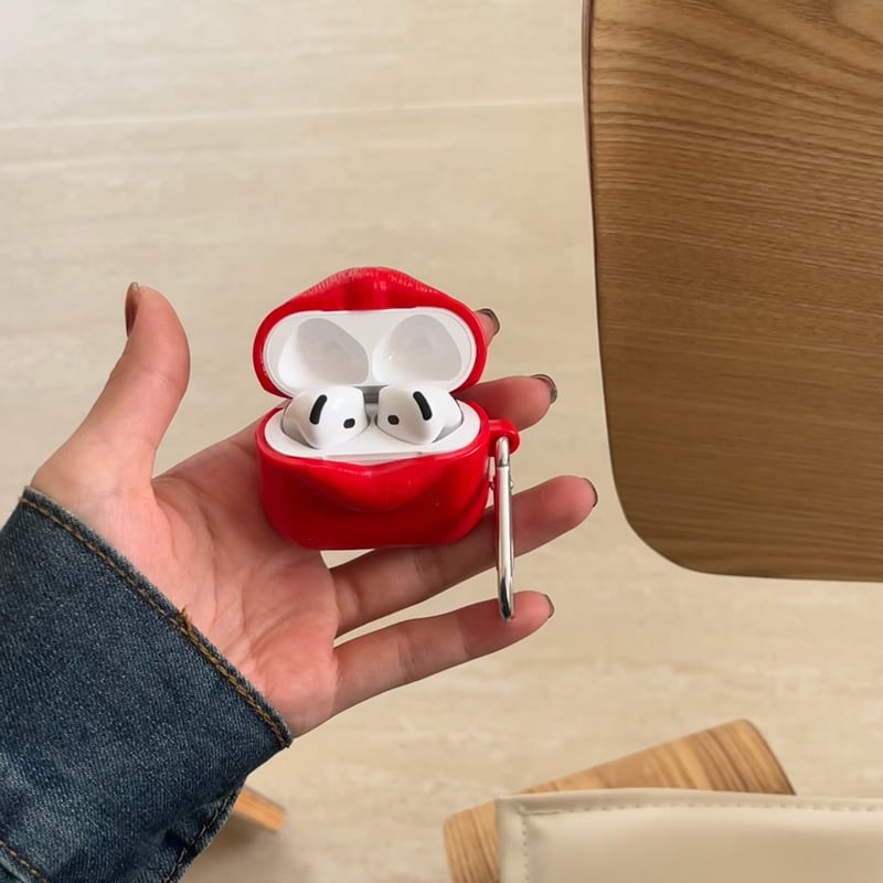 AirPods pro2 片耳ケース 【唇ケース付】 Amazon | ZENIX DESIGN TECH airpods pro2 用 ケース カラビナ付き 第2