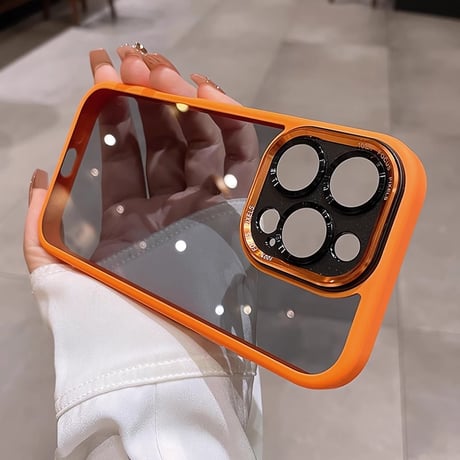 金属カメラカバー iPhone16Pro/16ケース耐衝撃 黄ばまないiphone15pro/14/13promax/12カバー シンプル 高品質[M4767]