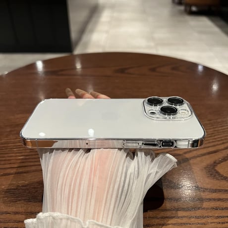 高透明軽量 iphone14/15proケース 黄ばまない アイフォン13pro/12ケース  傷付きにくい 頑丈 ケースなし派におすすめ[M3058]