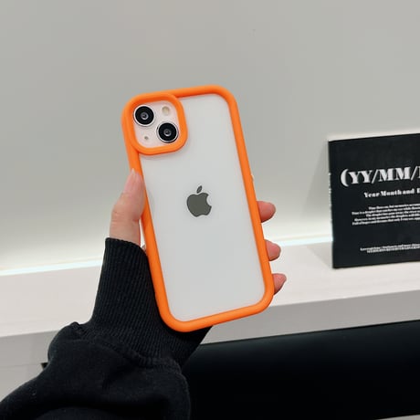 シンプル  iPhone15/15Proケース 頑丈耐衝撃 iPhone14/13/12proケース 黄ばまない 耐久性あり[M3900]