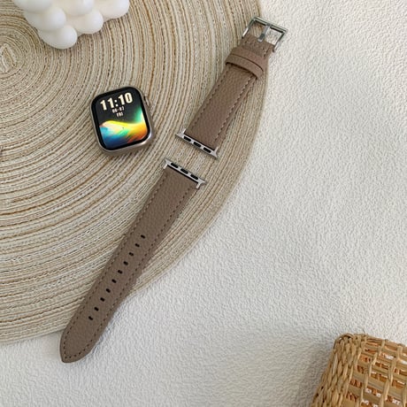 レザー Apple watchバンド おしゃれアップルウォッチベルト Ultra3 series11 10 98 7 6 SE3 SE2  高級感 耐久性ある[M5784]