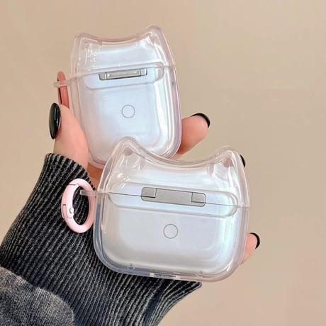 Airpods第四世代ケース 可愛い動物 AirpodsPro2ケース airpods3カバー お揃い ギフトにおすすめ 丈夫 [M5051]